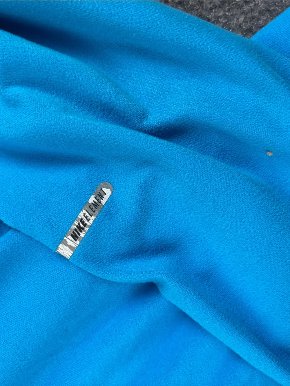 NIKE Women’s Dri-Fit Blue 1/4 Zip Nike Element Athletic Shirt size: Large